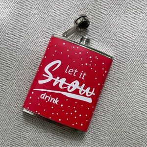 Flask 7oz, stainless steel